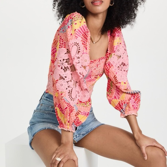 FARM Rio Dotted Bananas Blouse - Picture 5 of 10